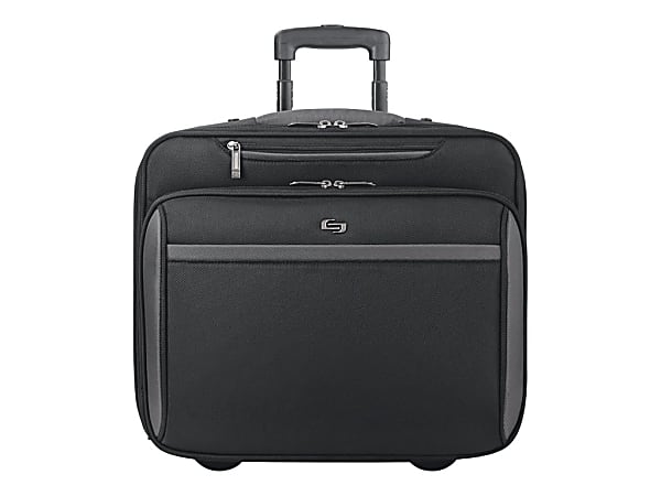 Solo New York Westside Rolling Overnight Case Black