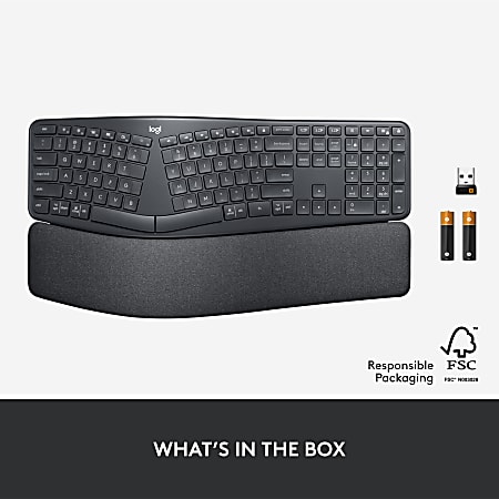 Logitech ERGO K860 Wireless Ergonomic Keyboard Split Keyboard