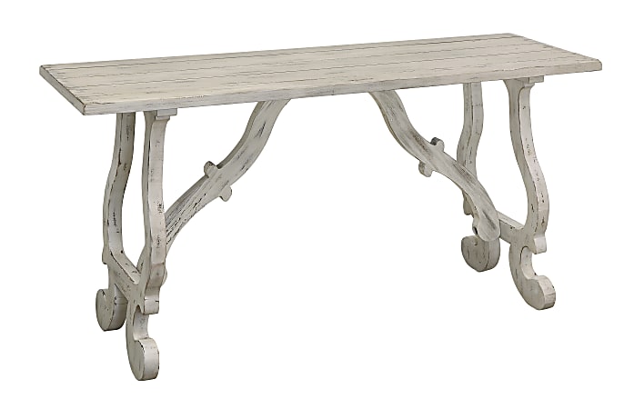 Coast to Coast Orchard Park Wood Console Table, White