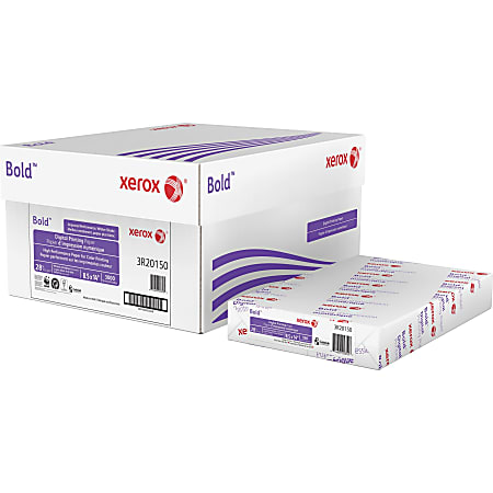 Xerox® Bold Multi-Use Printer & Copy Paper, White, Legal (8.5" x 14"), 500 Sheets Per Ream, 28 Lb, 92 Brightness