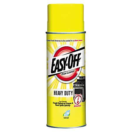 Easy-Off Heavy Duty Oven Cleaner, Regular Scent 87 oz (6 Cans x 14.5 oz)  Fresh Scent 14.5 Fl Oz (Pack of 6)