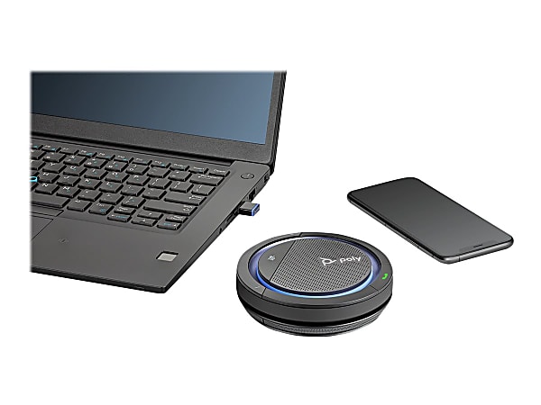 Poly Calisto 5300 - Microsoft - speakerphone hands-free - Bluetooth - wireless - USB-C - Certified for Microsoft Teams