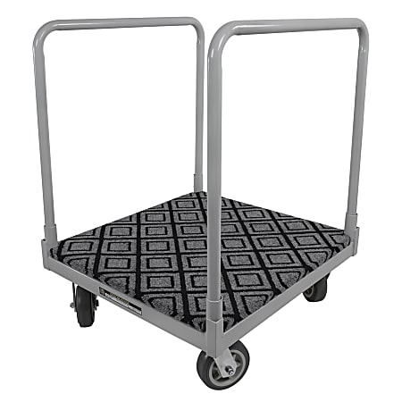 Monster Trucks® Steel 4-Wheel Heavy-Duty Cart, 1,600 Lb Capacity