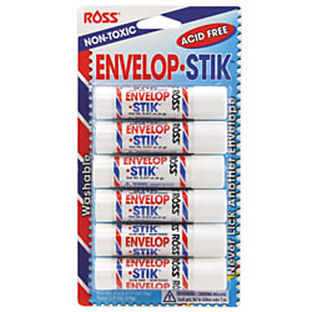 Ross® Envelop™ Stik, 0.3 Oz., Pack Of 6