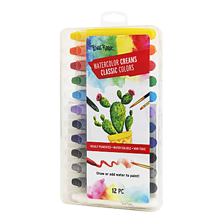 Brea Reese 12-Piece Watercolor Cream Set, Classic