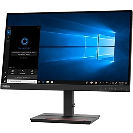 Lenovo ThinkVision S22e-20 LED Monitor, 21.5", Raven Black, 62C6KAT1US