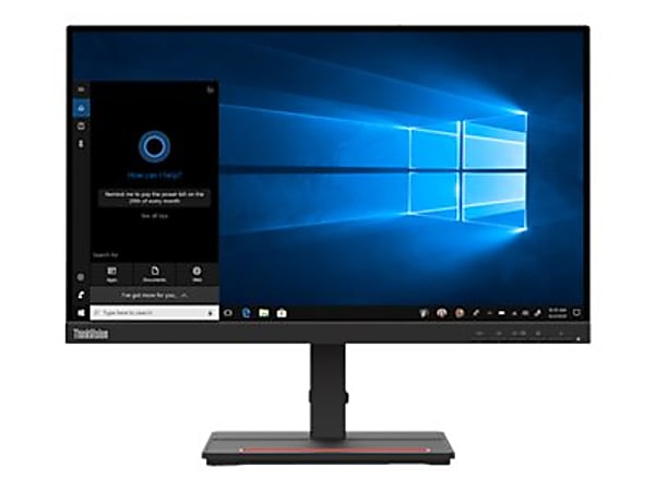 Lenovo ThinkVision S22e-20 LED Monitor, 21.5", Raven Black, 62C6KAT1US