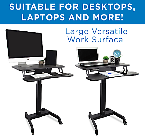 Mobile workstation 2025 desk office depot
