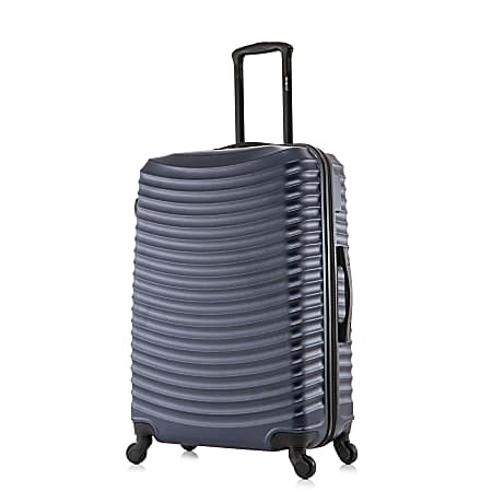 DUKAP Adly ABS Hardside Spinner Suitcase, 29-3/8”H x 19-5/16”W x 11-7/16”D, Blue
