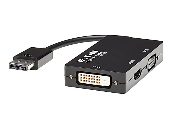 Tripp Lite DisplayPort 1.2 to VGA / DVI / HDMI Converter Adapter 4K @ 60Hz