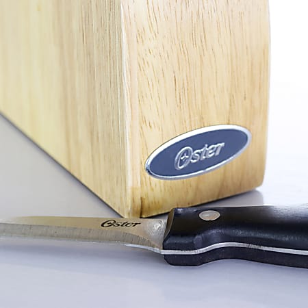 Oster Granger 14-Piece Knife Block Set in Black