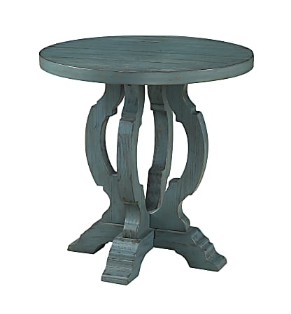 Coast to Coast Orchard Park Accent Table, Blue