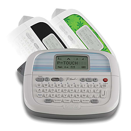 jernbane Desværre tolv Brother P Touch PT 90 Personal Handheld Labeler - Office Depot