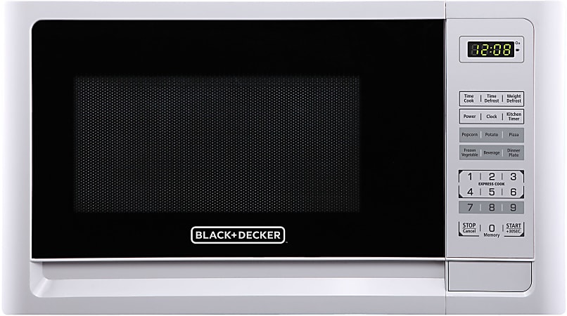 BLACK+DECKER 1.1-Cu. Ft. Microwave, White EM031MFOP2 - The Home Depot