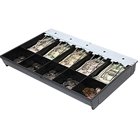 apg&reg; Cash Drawer Till, 5 Bill/5 Coin Compartments, VPK15B3BX