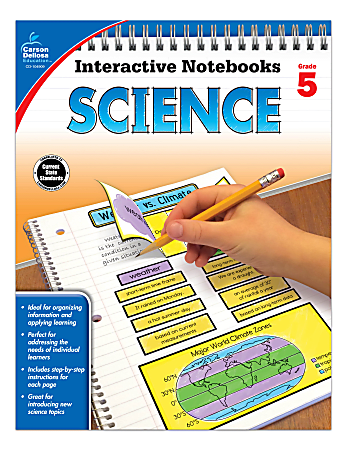 Carson-Dellosa Interactive Notebooks: Science, Grade 5