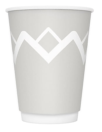 Highmark® Insulated Hot Coffee Cups, 12 Oz, 42% Recycled, Mint Green, Pack Of 50