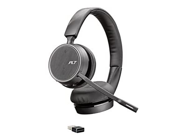 Poly Voyager 4220 USB-A - Headset - on-ear - Bluetooth - wireless - USB