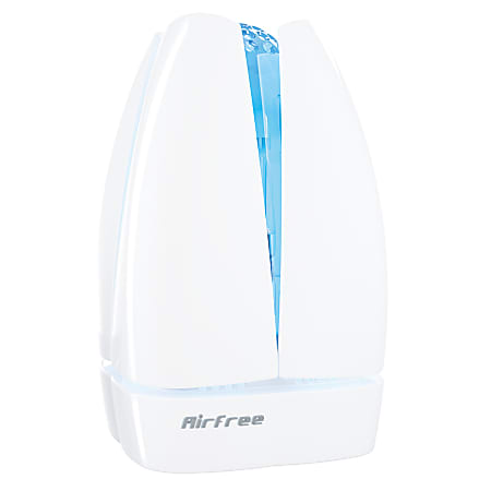 Airfree Lotus Air Purifier, 650 Sq. Ft. Coverage, 13”H x 7-3/4”W, White