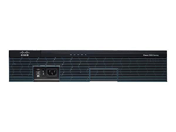 Cisco 2911 Integrated Services Router - Refurbished - 3 Ports - Management Port - 10 HWIC, PVDM Slots - CISCO2911SECK9RF