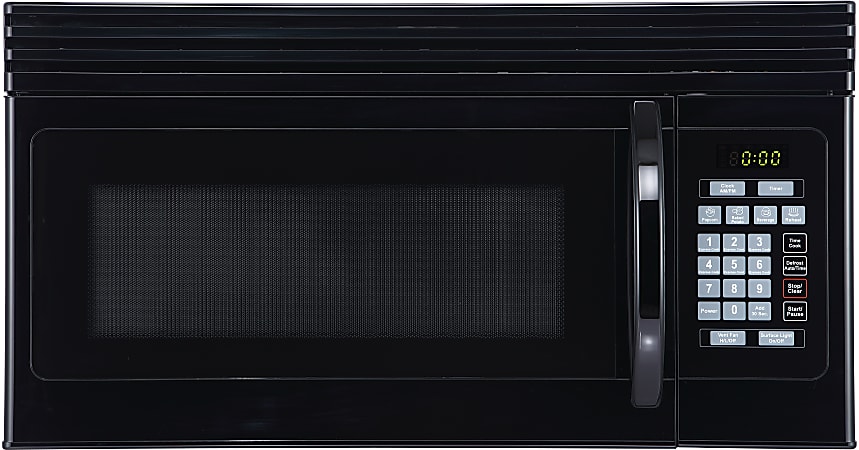 Black+Decker 1.6 Cu Ft Over-The-Range Microwave With Top-Mount