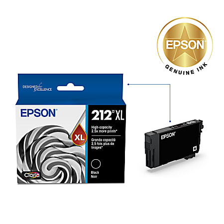 EPSON　インク　 SC1Y35 Epson T812 XL High Yield Ink Cartridge Black T812XL120-S - Best Buy