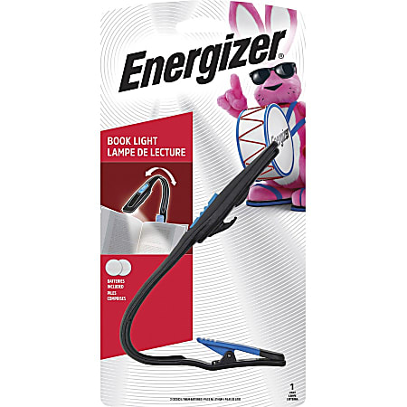 Energizer Book Light - 1 x LED - Warm White - 11 lm LumenCR2032 - Black Energizer Book Light - 1 x LED - Warm White - 11 lm LumenCR2032 - Black