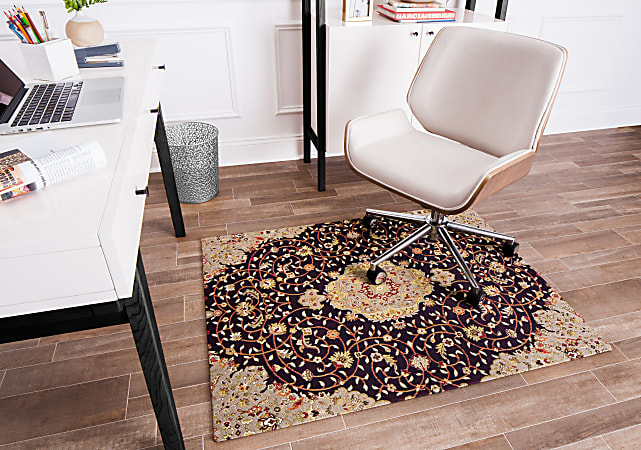 Anji Mountain Altamira Rug d Chair Mat 14 H x 36 W x 48 D
