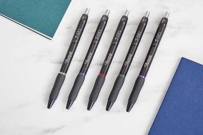Sharpie S Gel Fashion Barrel Gel Pens Medium Point 0.7 mm Assorted