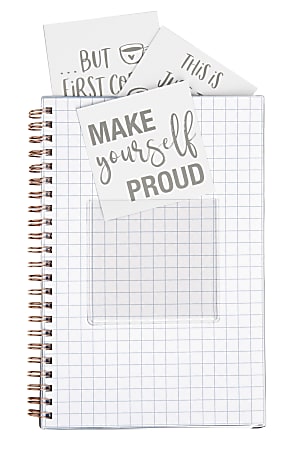 Office Depot® Brand Weekly/Monthly Planner, 5" x 8", Pocket Sayings, January To December 2021, ODUS2030-008
