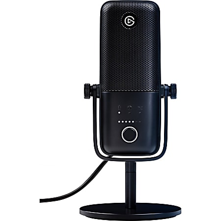 Elgato Wave3 Wired Electret Microphone 70 Hz to 20 kHz Cardioid