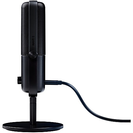 Elgato Wave3 Wired Electret Microphone 70 Hz to 20 kHz Cardioid Desktop  Stand Mountable USB Type C - Office Depot