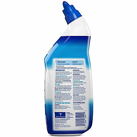 Lysol Hydrogen Peroxide Toilet Cleaner - 24 fl oz (0.8 quart) - Ocean Fresh Scent - 9 / Carton - Residue-free, Bleach-free, Antibacterial - Blue