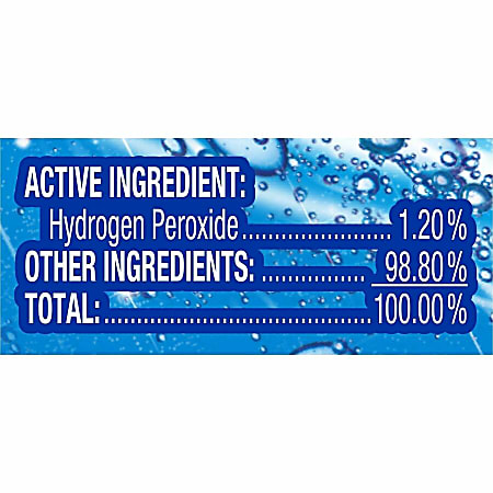Lysol Hydrogen Peroxide Toilet Cleaner - 24 fl oz (0.8 quart) - Ocean Fresh Scent - 9 / Carton - Residue-free, Bleach-free, Antibacterial - Blue