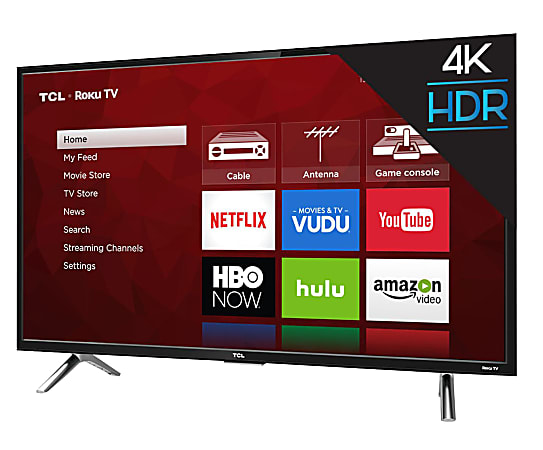 TCL S 55S405 55" Smart LED-LCD TV - 4K UHDTV - LED Backlight - Roku - 3840 x 2160 Resolution