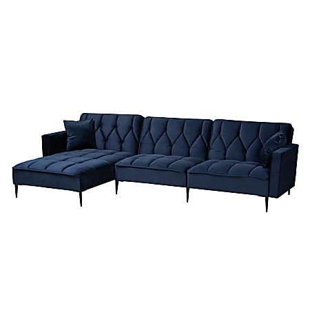 Baxton Studio Galena Sectional Sofa - Thumbnail 2