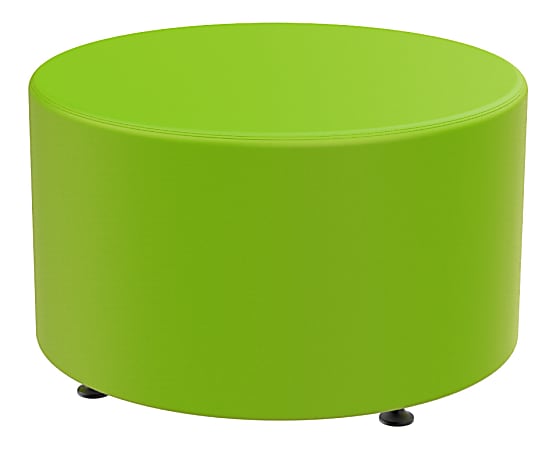 Marco Group Sonik Round Ottoman, Sprite Green