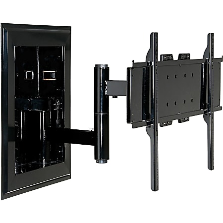 Peerless IM760PU Universal In-Wall Mount - For Flat Panel Display - 32" to 65" Screen Support - 200 lb Load Capacity - Steel - Black