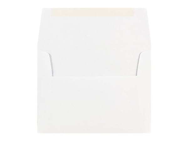 JAM Paper Booklet Invitation Envelopes A7 Gummed Seal White Pack Of 100 ...