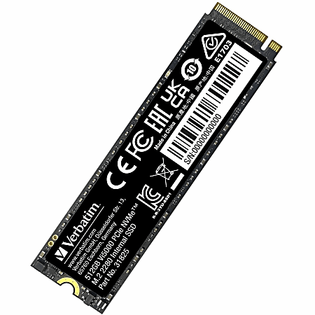 512GB Vi5000 PCIe NVMe M.2 2280 Internal SSD Notebook Desktop PC Device Supported 5000 MBs Maximum Read Transfer Rate 2 Year Warranty Office Depot