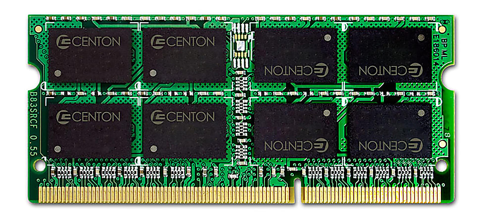 Centon 8gb Pc3 Ddr3 Sodimm Commercial Unbuffered Laptop Memory Cmp1600so8192 02 Office Depot