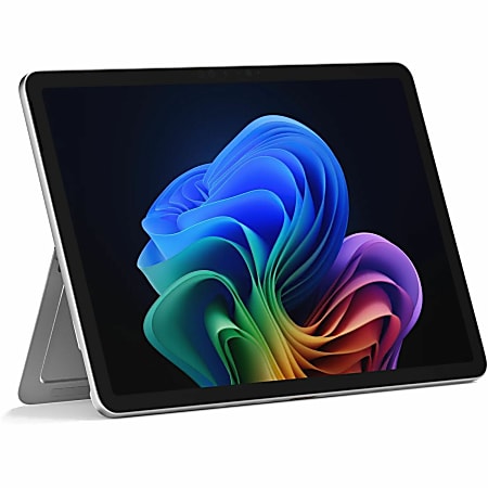Microsoft Surface Pro 12 (2025) Copilot+ PC Tablet, 12", Qualcomm Snapdragon X Plus, 16 GB, 256 GB Storage, Windows 11 Pro, Platinum, EP233662