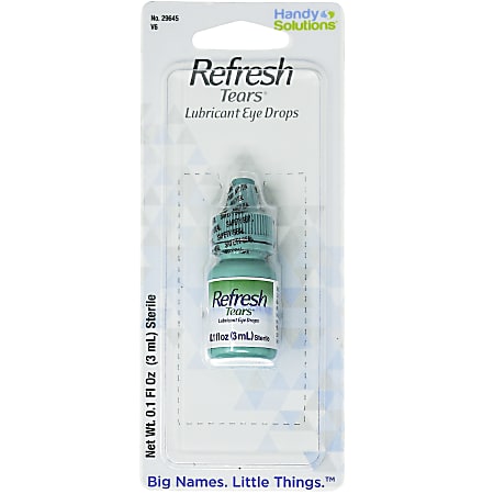 Refresh Tears Lubricant Eye Drops, 0.1 Oz, Case Of 144 Bottles