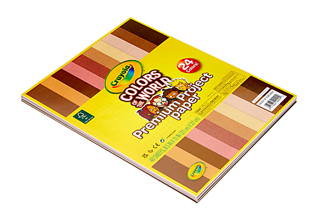 Crayola Construction Paper Assorted Colors 9 x 12 Pack Of 240 - Office Depot