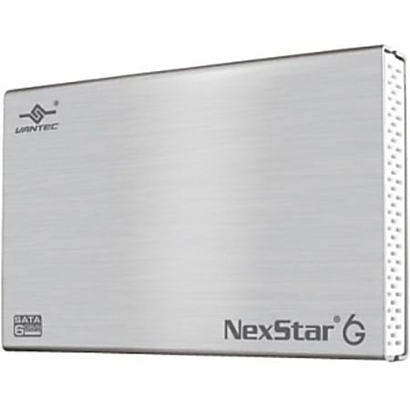 Vantec NexStar 6G NST-266S3-SV Drive Enclosure External - Silver
