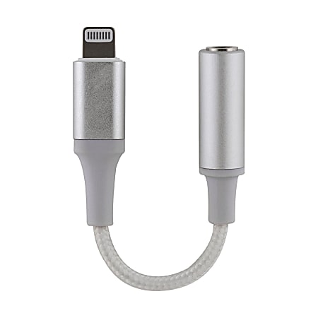 Adaptador Conector Lightning a Jack 3,5 mm (Bluetooth) Universal COOL