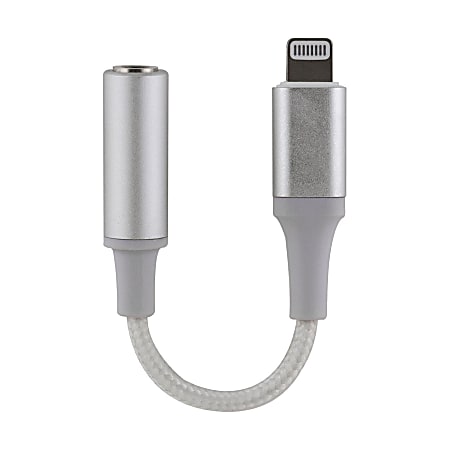 Lightning to 3.5mm Headset Jack Adapter