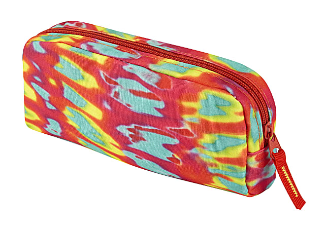 Office Depot® Brand Canvas Pencil Pouch, 3-5/8" x 8-1/8", Chemical Reaction