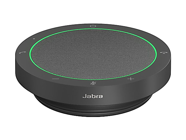 Jabra Speak2 40 UC - Speakerphone hands-free - wired - USB-A, USB-C - dark gray - Amazon Chime Certified, Google Meet Certified, Zoom Certified