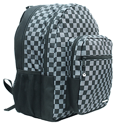 Yak Pak DUPLEX Backpack, Gray/Black Check